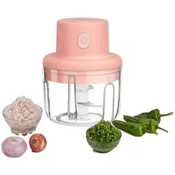 Food Speedy Chopper Mini Slicer (250 ml) Vegetable & Fruit Chopper Electric Vegetable & Fruit Chopper-image-25