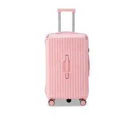 PYB Vogue Textured Polypropylene 8 wheel Hard Small Cabin Trolley Suitcase 66 cm-picture-39