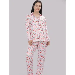 Pyjama Party Women Printed Night suit-picture-15