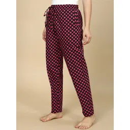 PYNK Printed Pure Cotton Straight-Leg Lounge Pants-picture-25