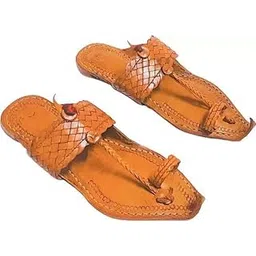 QADUMI Kolhapuri Chappal for Men Stylish|kolapuri chapal Men|Mens Kolhapuri chappals|Men Leather Slippers|Slippers for Men|Chappal Men Stylish-image-15