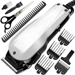 QGS Big Powerful Hair Clipper Professional Saving Trimmer Men Corded Beard Moustache Fully Waterproof Trimmer 590 min Runtime 7 Length Settings-picture-16