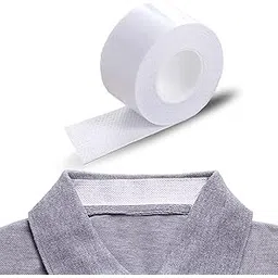Qidvok 1 Roll Collar Protector Neck Sweat Pad Antiperspirant Sticker Absorbing Pads Disposable Self-Adhesive Non-woven Fabric for Hats, Liner, Caps Invisible Protection Against & Stains-picture-26