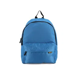 QIPS Unisex Blue Solid Laptop Backpack-picture-29