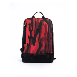 QIPS Unisex Red & Black Camouflage 12 inch laptop Backpack-picture-22