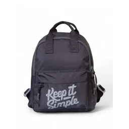 QIPS Unisex Typography Backpack-picture-20