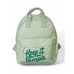 QIPS Unisex Typography Print Backpack-picture-25