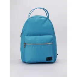QIPS Women Turquoise Blue Brand Logo Backpack-picture-33