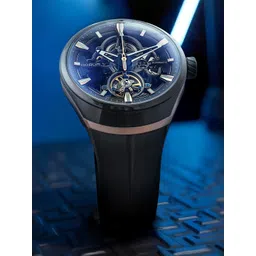 QORUM INDIA Men Skeleton Dial & Regular Straps Analogue Motion Powered Watch QI 6004 G-3-picture-39