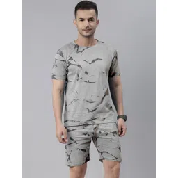 QOSHA Men Printed Night suit-picture-39