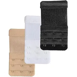 qoxolyz Bra Extender 3 Hook Soft Stretchy Bra Strap Extension, Pack of 3-picture-20