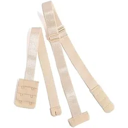 qoxolyz Women's And Girls Low Back Bra Adjustable Strap Convertor 2 Hook Extender Strap for Backless Outfits Soft and Comfortable Bra Strap Extender for Women in Pregnancy Weight gain (Free Size)-picture-22