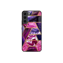 QRIOH Abstract Printed Samsung Galaxy S22 Back Case Mobile Accessories-picture-32