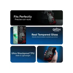 QRIOH Abstract Printed Vivo Y31 5G Back Case Mobile Accessories-picture-10