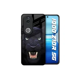 QRIOH Angry Black Leopard Printed IQOO Z10R 5G Silicone Back Case-picture-21