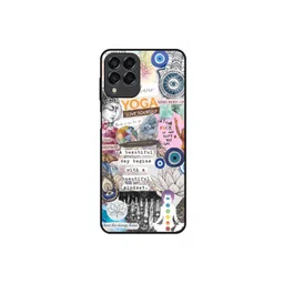 QRIOH Divine Flow Printed Sleek & Lightweight Silicone Samsung Galaxy M53 5G Back Case-picture-16
