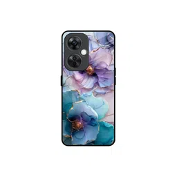 QRIOH Enchanted Floral Printed Lightweight Silicone OnePlus Nord CE 3 Lite 5G Back Case-picture-27