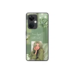 QRIOH Fantasy Girl Printed Sleek & Lightweight Silicone OnePlus Nord CE 3 5G Back Case-picture-11