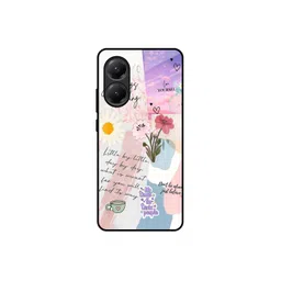 QRIOH Floral Positive Horizons Printed Poco X7 Pro 5G Glass Back Case Mobile Accessories-picture-14