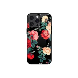 QRIOH Floral Printed iPhone 15 Pro Max Back Case Mobile Accessories-picture-23