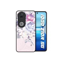 QRIOH Floral Printed IQOO Z10R 5G Silicone Back Case-picture-26