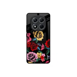 QRIOH Floral Printed Poco X7 5G Back Case Mobile Accessories-picture-24