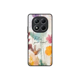QRIOH Floral Printed Poco X7 5G Grace Garden Glass Back Case Mobile Accessories-picture-12