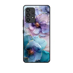 QRIOH Floral Printed Samsung Galaxy A53 5G Back Case Mobile Accessories-picture-34