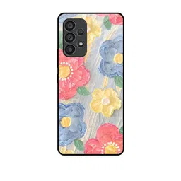 QRIOH Floral Printed Samsung Galaxy A53 5G Back Case Mobile Accessories-picture-28