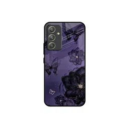 QRIOH Floral Printed Samsung Galaxy A54 5G Silicone Back Case-picture-36