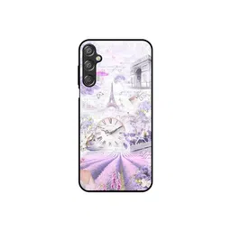 QRIOH Floral Printed Samsung Galaxy M15 5G Silicone Back Case-picture-13