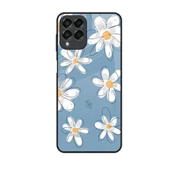 QRIOH Floral Printed Samsung Galaxy M33 5G Back Case Mobile Accessories-picture-24