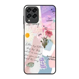 QRIOH Floral Printed Samsung Galaxy M33 5G Back Case Mobile Accessories-picture-38