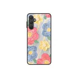 QRIOH Floral Printed Samsung Galaxy M54 5G Silicone Back Case-picture-14