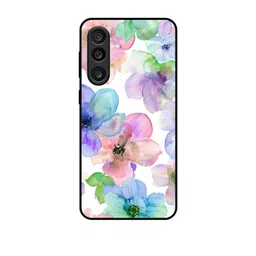 QRIOH Floral Printed Samsung Galaxy M56 5G Back Case Mobile Accessories-picture-27