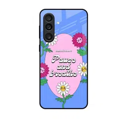 QRIOH Floral Printed Samsung Galaxy M56 5G Back Case Mobile Accessories-picture-28