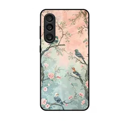 QRIOH Floral Printed Samsung Galaxy M56 5G Back Case Mobile Accessories-picture-29