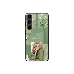 QRIOH Floral Printed Samsung Galaxy S24 Plus Silicone Back Case-picture-14