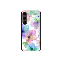 QRIOH Floral Printed Silicone Samsung Galaxy S24 Plus Back Case-picture-20