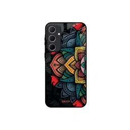 QRIOH Floral Printed Sleek & Lightweight Silicone Samsung Galaxy A35 5G Back Case-picture-39