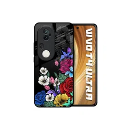 QRIOH Floral Printed Vivo T4 Ultra 5G Silicone Back Case-picture-15