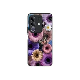 QRIOH Floral Printed Vivo T4x 5G Back Case Mobile Accessories-picture-19