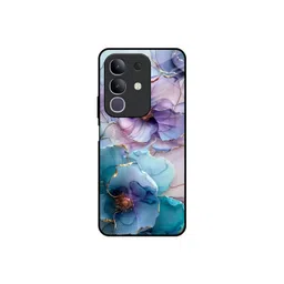 QRIOH Floral Printed Vivo T4x 5G Back Case Mobile Accessories-picture-20