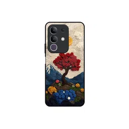 QRIOH Floral Printed Vivo T4x 5G Back Case Mobile Accessories-picture-16