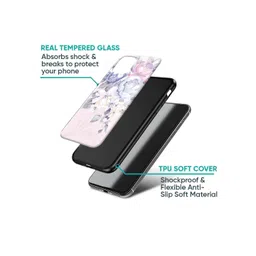 QRIOH Floral Printed Vivo T4x 5G Back Case Mobile Accessories image 3