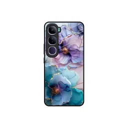 QRIOH Floral Printed Vivo Y300 5G Back Case Mobile Accessories-picture-10