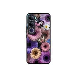 QRIOH Floral Printed Vivo Y300 5G Back Case Mobile Accessories-picture-11