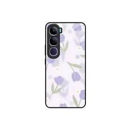 QRIOH Floral Printed Vivo Y300 5G Back Case Mobile Accessories-picture-24