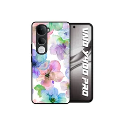 QRIOH Floral Printed Vivo Y400 Pro 5G Back Case Mobile Accessories-picture-33