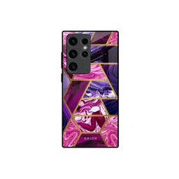 QRIOH Geometric Printed Samsung Galaxy S23 Ultra 5G Back Case Mobile Accessories-picture-37